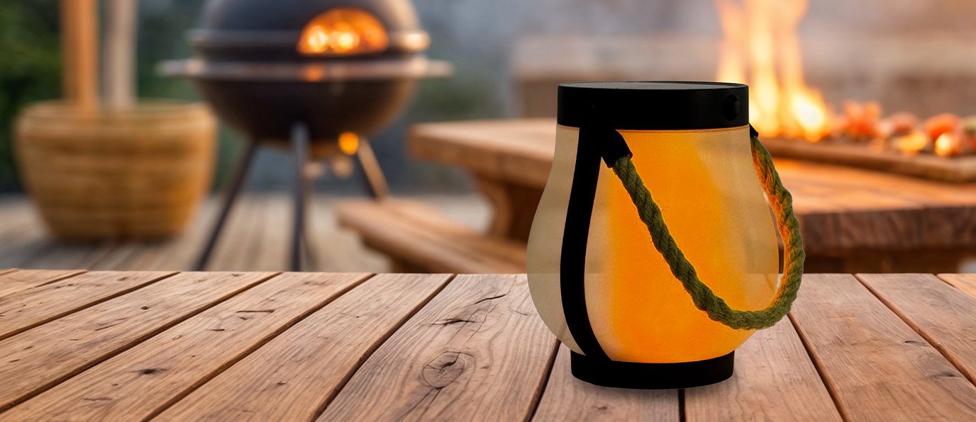 Solar Flamme Lanterne