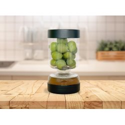 Flip'N Drain Jar - vendbart sylteglas