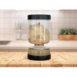 Flip'N Drain Jar - vendbart sylteglas