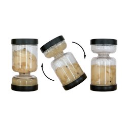 Flip'N Drain Jar - vendbart sylteglas