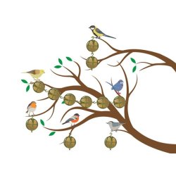 Holdere til Mejsebolde 6 stk.