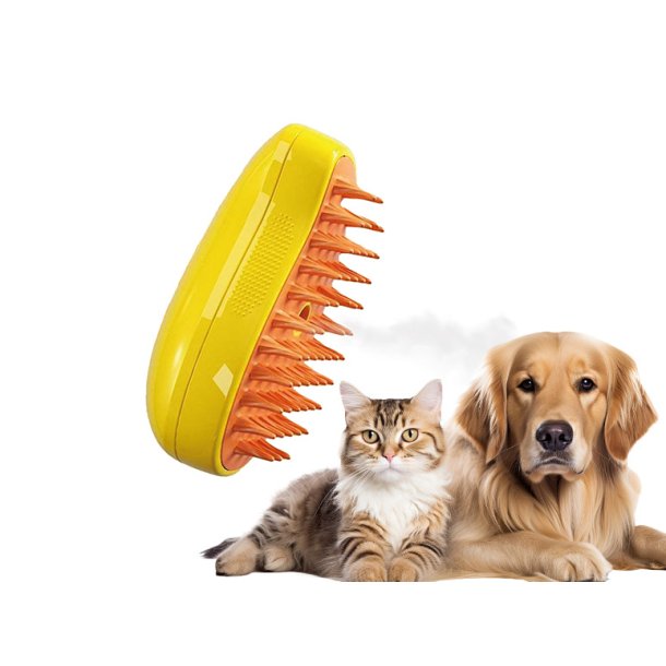 Pet Spa silikoneb�rste til k�ledyr