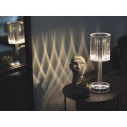 Crystal Touch genopladelig LED lampe 