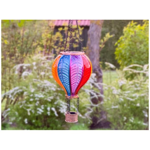 Flammende LED Solar Luftballon