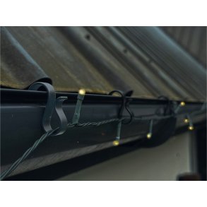 Lyskde-clips til tagrender