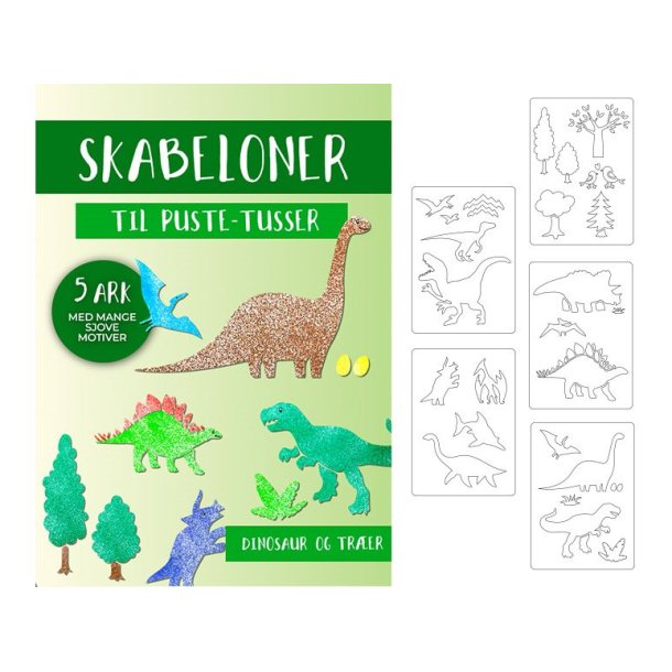 Skabeloner til puste-tusser