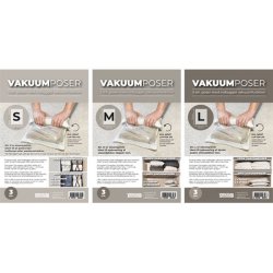 Vakuumposer 3 stk. 