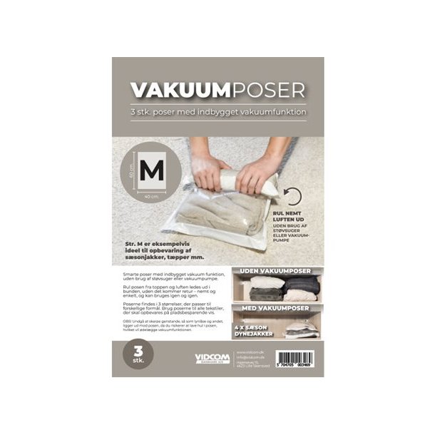 Vakuumposer 3 stk. 